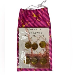 Once Upon A Book Club Wine Charms New